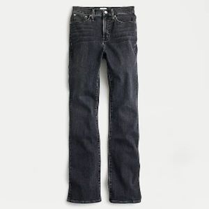 J.Crew full-length bootcut jean in washed black size 27
